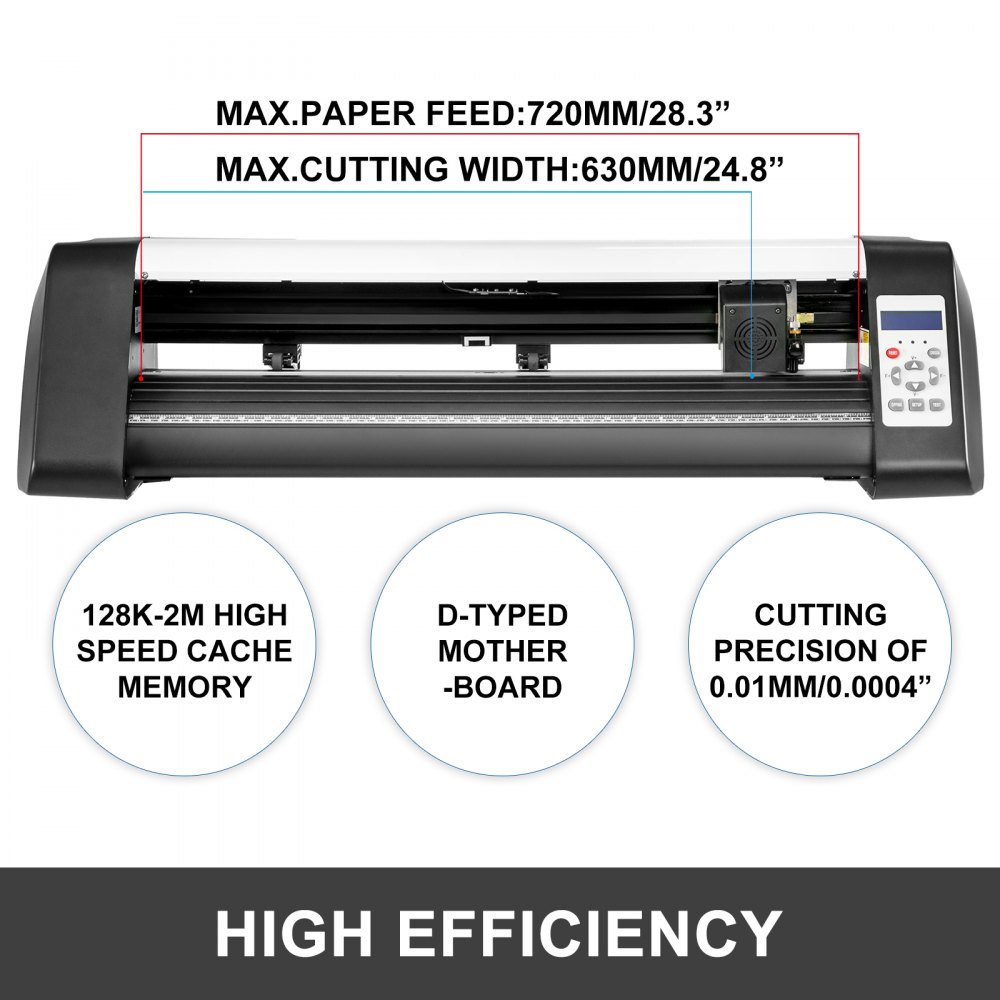 VEVOR Plotter da Taglio Vinile Adesivo per Cartelli da Taglio Vinile per Kit Software Signmaster  per Fare Insegne con Software Prefessionale
