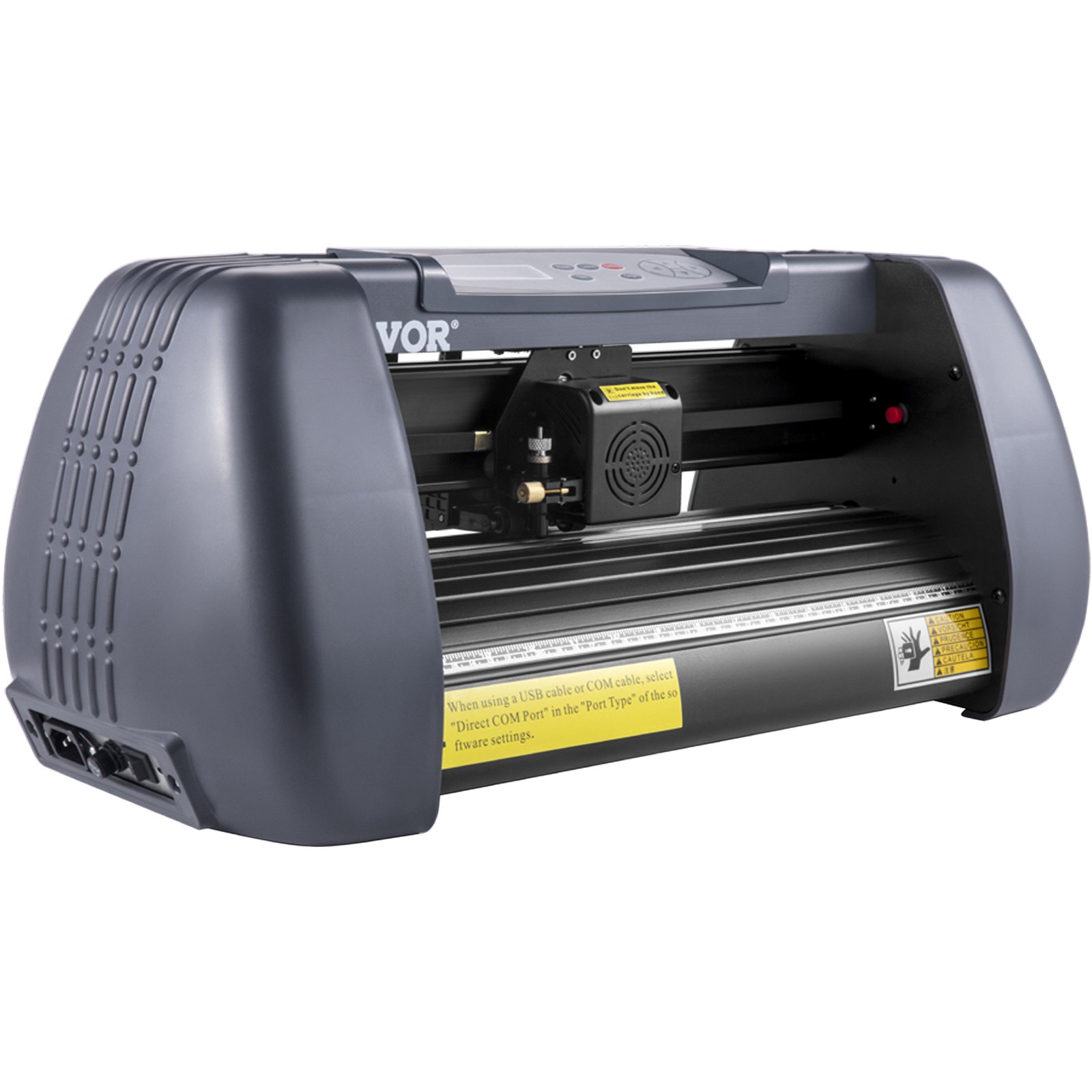 VEVOR Plotter da Taglio, 375 mm Velocità di taglio 10-800 mm/s 16 MB Plotter per Tagliare in Vinile con Software per Tagliare Vinile Adesivo e Decalcomania, Carta per Album, Cartoncino e Vari Supporti