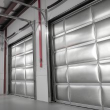 VEVOR Rotolo Isolante Riflettente Doppio, Barriera Radiante in Tessuto Non Perforato, Spessore 0,15 mm, 38,1 mx 1,22 m, Scudo Riflettente del Calore in Alluminio Bifacciale, per Tetti di Finestre