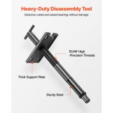VEVOR Strumento di Allineamento Motore Set di Estrattori per Cuscinetti Cardanici Mercruiser, Compatibili con Campane Mercruiser, OMC, Volvo Cobra, Strumento Espansore per Soffietti di Tenuta