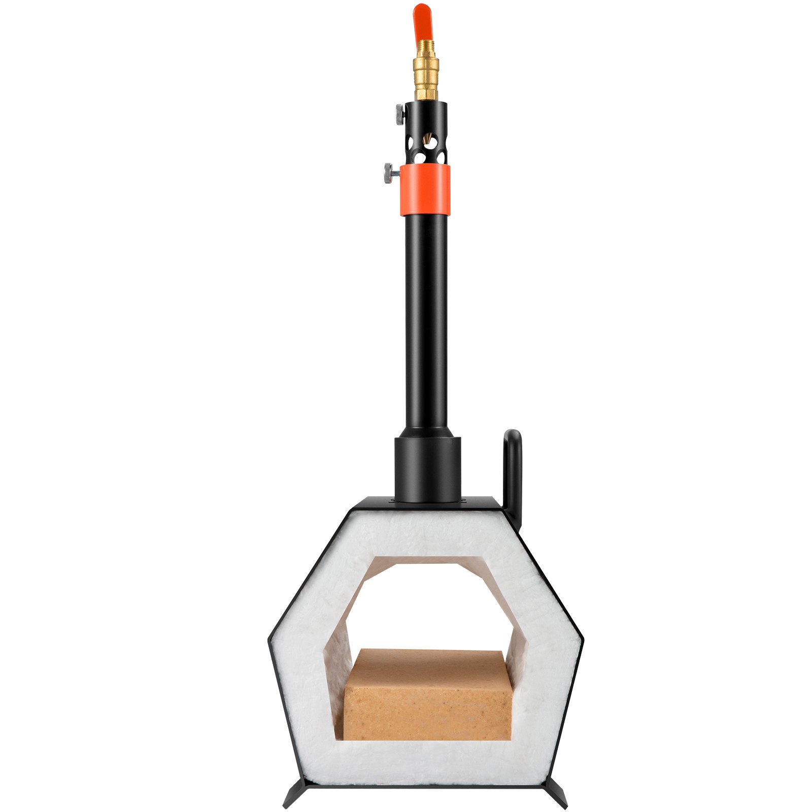 VEVOR Bruciatori Gas Forgia a Gas Propano Forma Esagonale per Coltelli Utensili da Garage Officina Fai-da-te Forgia a Gas Propano Bruciatori Portabile 7,1 kg