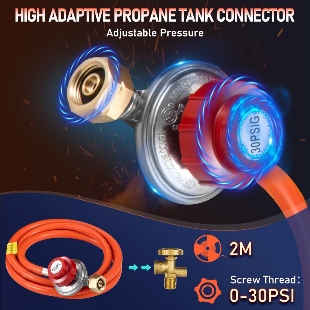 VEVOR Forgia a Gas Propano Doppio Bruciatore Esagonale per Coltelli Utensili da Garage Officina, Forgia a Gas Propano 2 Bruciatori Portabile, Forgia a Gas per Fabbricazione di Coltelli Max. da 1426 ℃