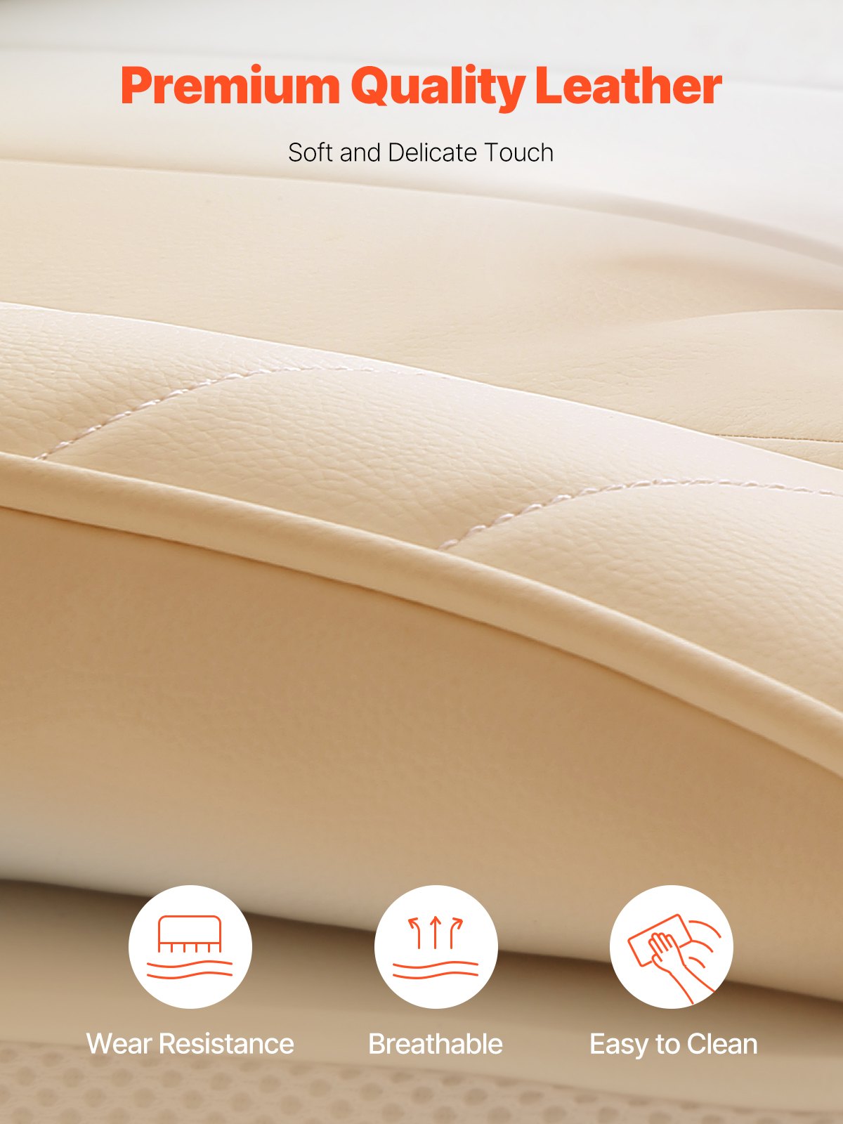 VEVOR Sedia da Ufficio con Poggiapiedi, Poltrona Ergonomica con Cuscino Lombare e Braccioli Rimovibili, Sedile Girevole da Ufficio in Pelle PU Sedia Portata max. 181,44 kg, Ufficio, Studio, Marrone