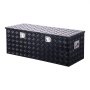 VEVOR Aluminum Tool Box for Truck Bed with Side Handle and Locking Keys, Storage Tool Box for Trailers, Pickups, and Motorhomes (1219.2 x 495.3 x 444.5 mm) Black