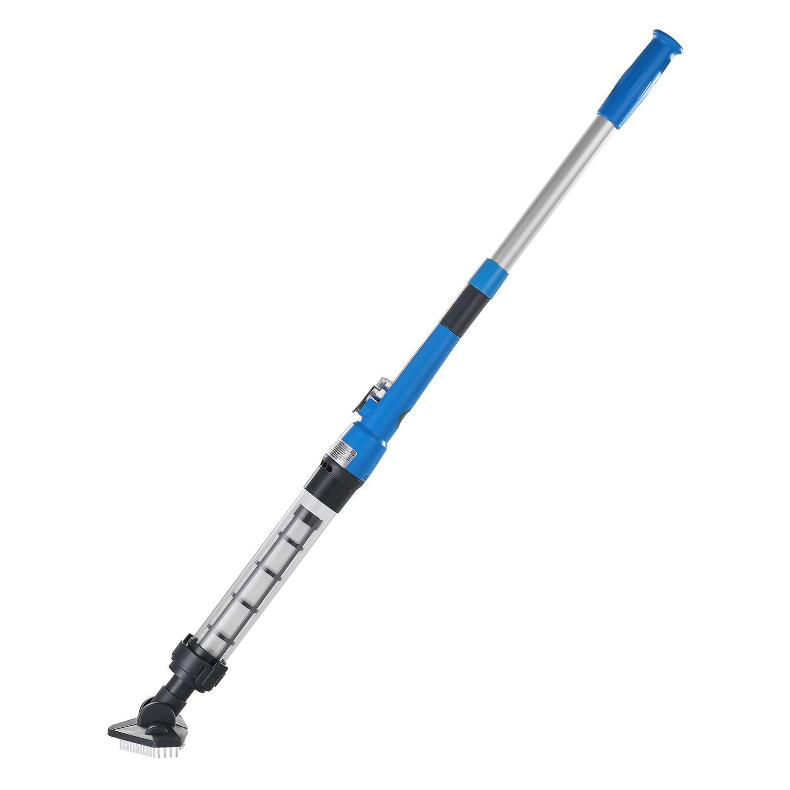 VEVOR Aspirapolvere Portatile per Piscina, Senza Fili per Vasca Idromassaggio con Asta di Prolunga, Pulitore Ricaricabile Funzionamento Fino a 1 Ora, 32 L/min Fuori Terra o Interrate