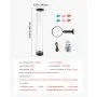 VEVOR Lampada a Tubo a Bolle 16 Colori Lampada Sensoriale a Bolle per Soggiorno 80cm