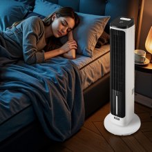 VEVOR Ventilatore a Torre 1016 mm Ventilatori Oscillanti a 70° Velocità 7,1 m/s