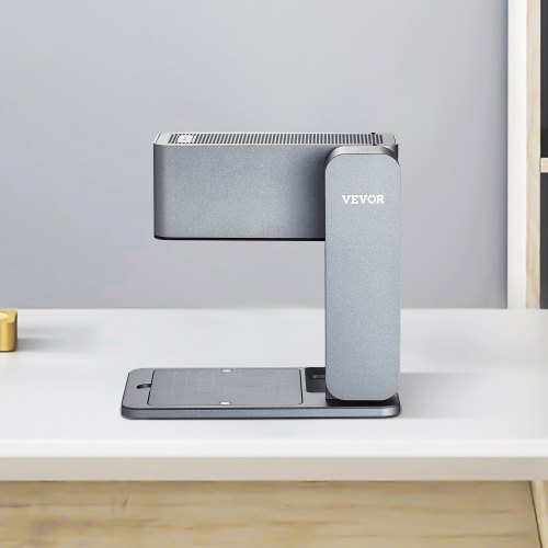 Mini Incisore Laser Portatile Chiuso – Area 80x80 Mm Per Fai Da Te Su Legno, Pelle E Metallo, Collegamento Bluetooth E USB