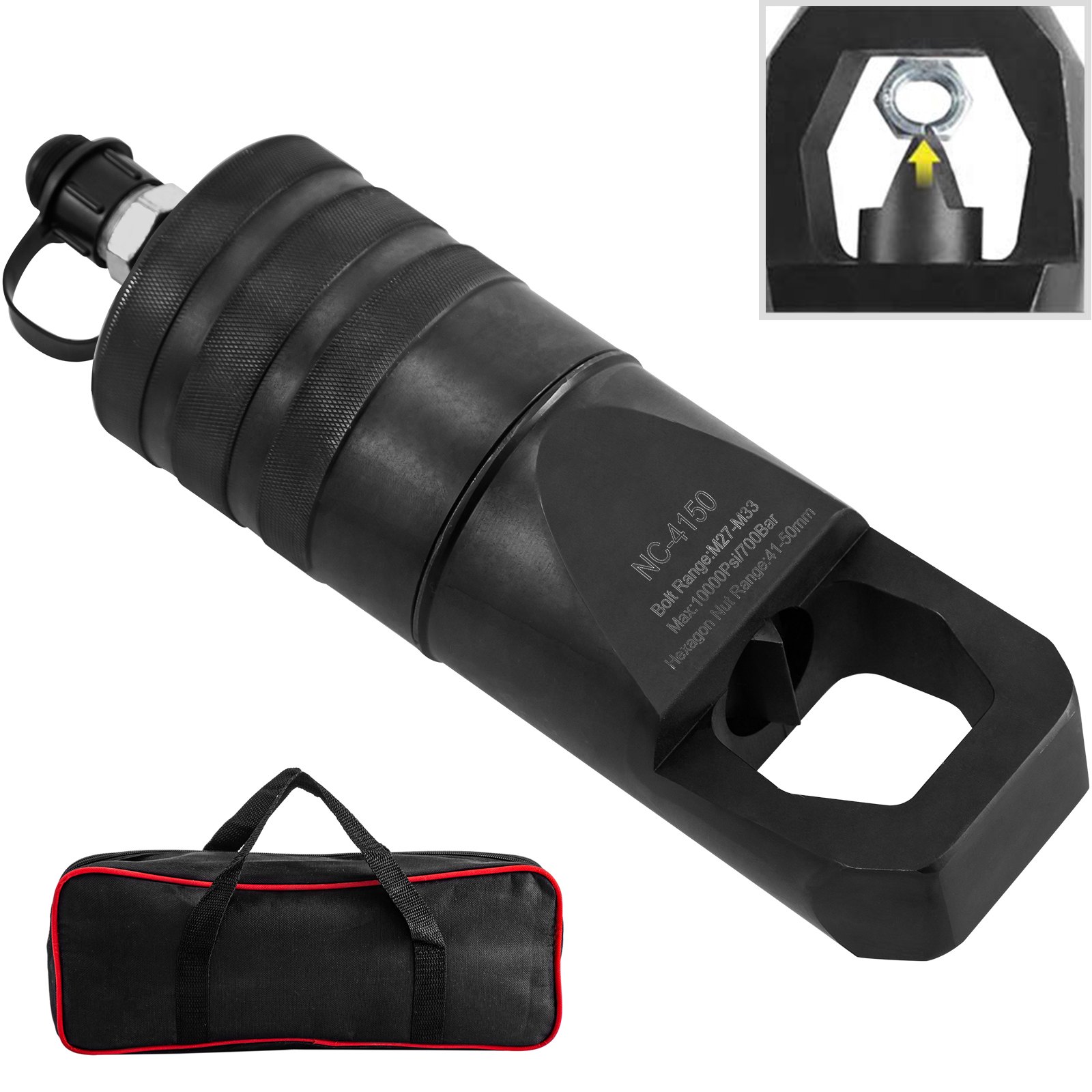 Spaccadadi Tagliadadi Idraulico Cilindro 47-50mm M27-m33 35t Separatore Per Dado