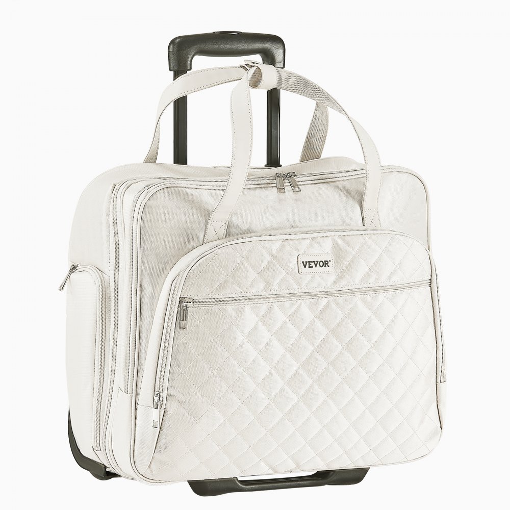 VEVOR Borsa per Laptop con Rotelle Ruote da 15,6 inch (39,6 cm) Sagga per Computer