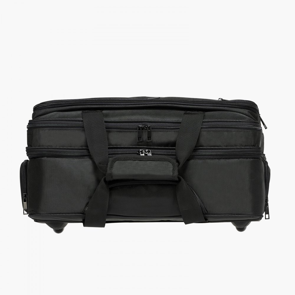VEVOR Borsa per Laptop con Rotelle da 17,3 inch (43,9 cm) Maniglia Sagga per Computer Nero