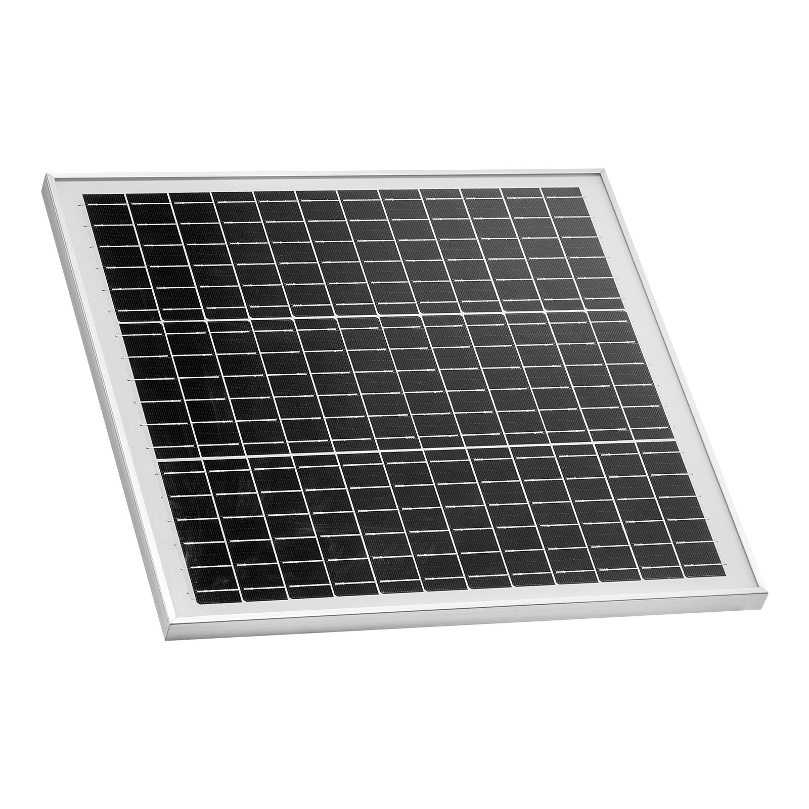 VEVOR Caricabatteria Solare Mantenitore di Carica 20W 12V per Pannelli Solari Cancelli Recinzioni per Fattoria Prato, Caricabatteria Celle Monocristalline con Staffa di Montaggio su Palo IP67