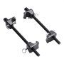 VEVOR Compressore per Molle Ammortizzatori Set 2 Pezzi, Utensile per Compressione di Molle Elicoidali Corsa max. 264 mm, Compressore per Smontaggio Ammortizzatori per Auto, Camion