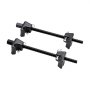 VEVOR Compressore per Molle Ammortizzatori Set 2 Pezzi, Utensile per Compressione di Molle Elicoidali Corsa max. 264 mm, Compressore per Smontaggio Ammortizzatori per Auto, Camion