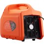 VEVOR Macchina Portatile per Recupero di Refrigeranti III IV V 1CV Velocità di Rotazione 1750 giri/min, Recuperatore Cilindro Doppio per Refrigeranti con Manometro Protezione Alta Pressione 38,6 bar