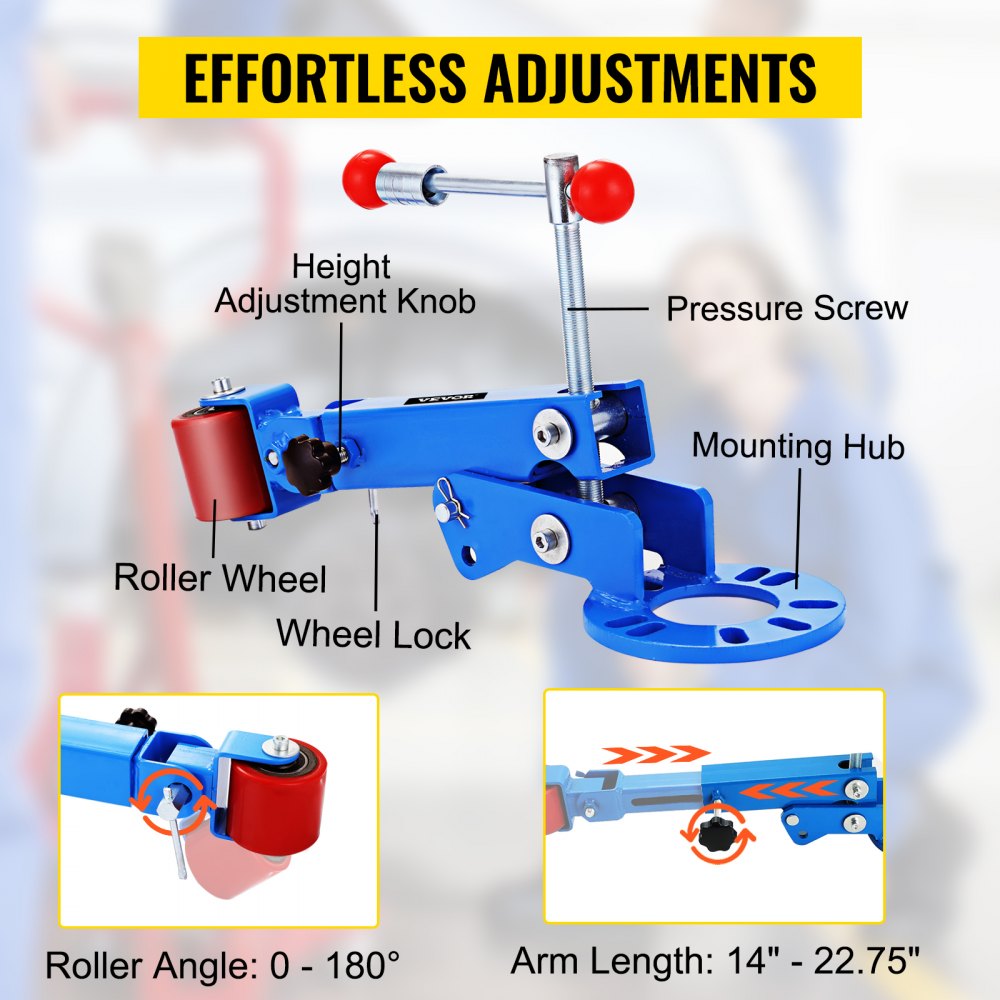 VEVOR Rullo per parafanghi Strumento per la rotolamento delle labbra Potenziamento dei Mezzi W / 1500w