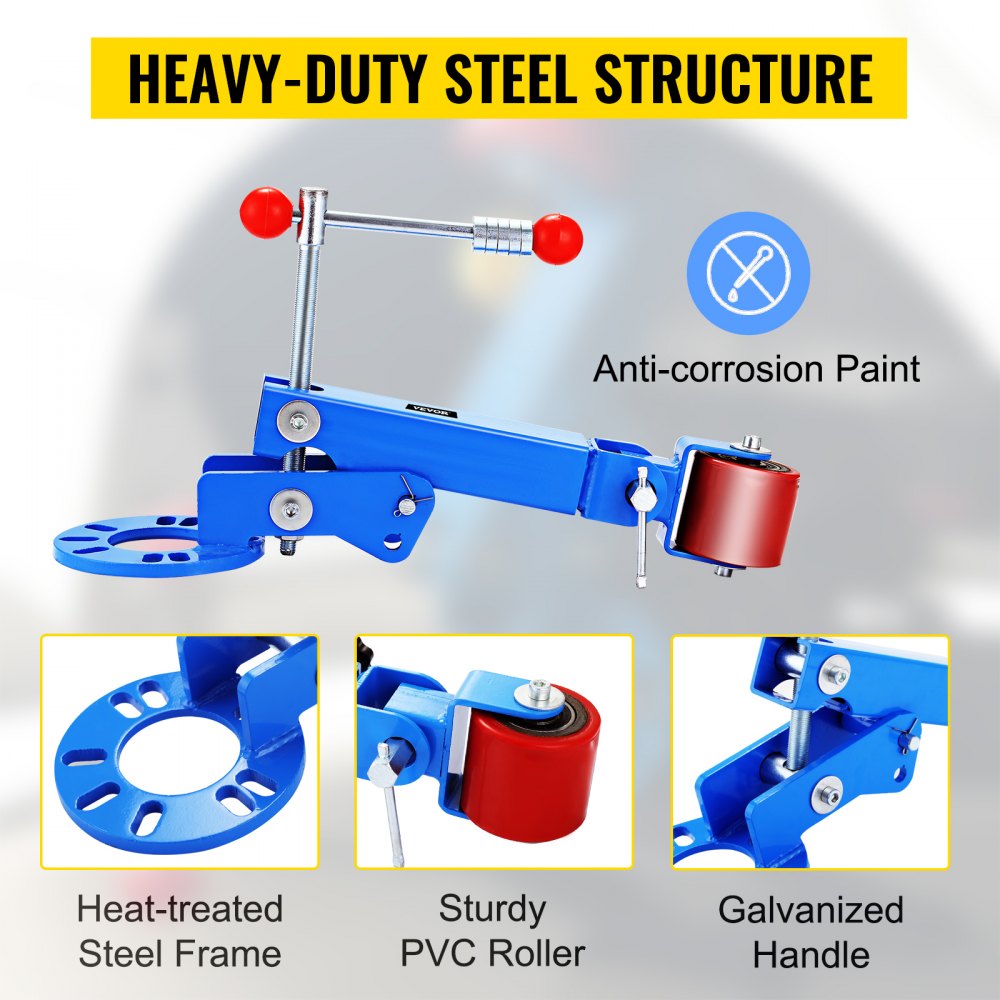 VEVOR Rullo per parafanghi Strumento per la rotolamento delle labbra Potenziamento dei Mezzi W / 1500w