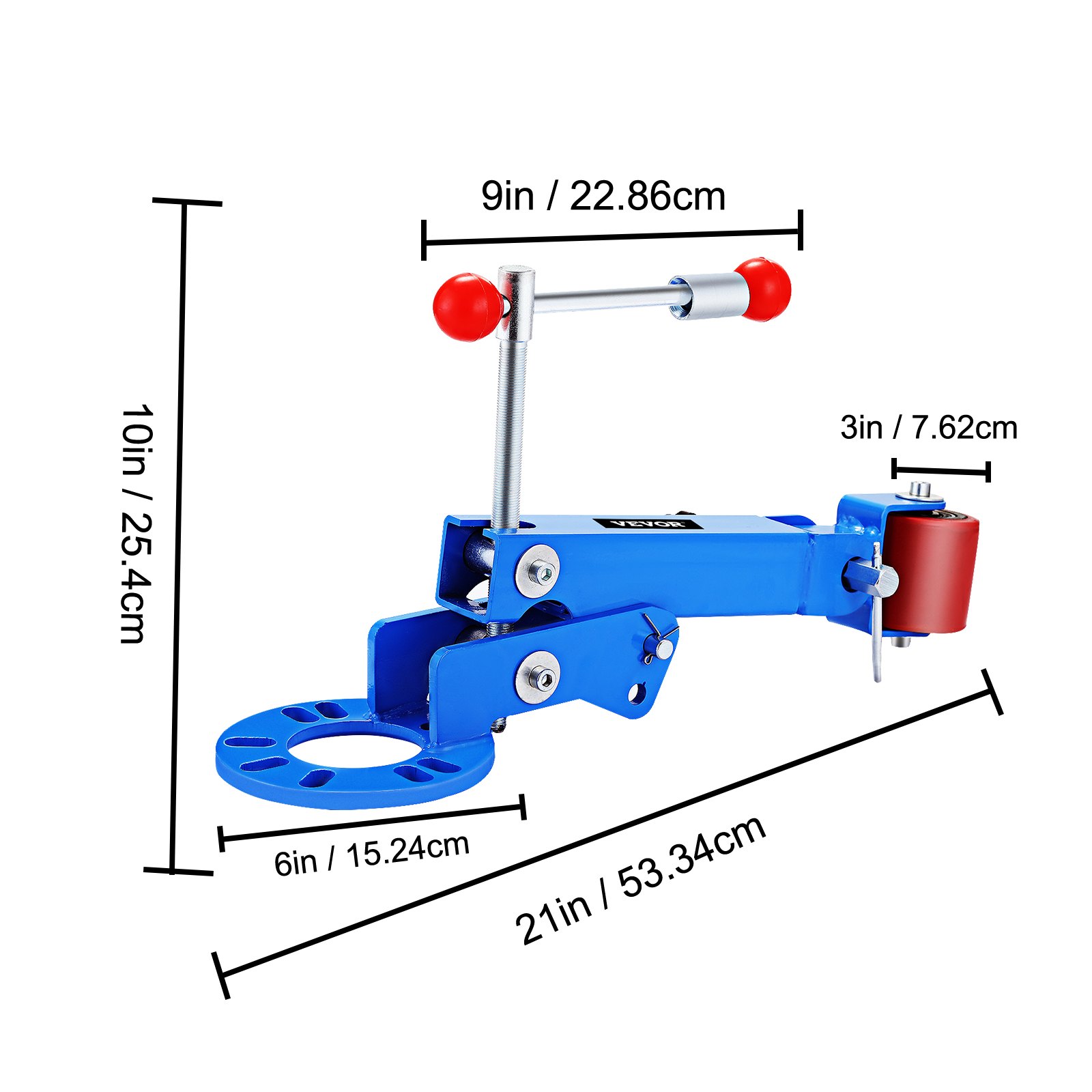 VEVOR Rullo per parafanghi Strumento per la rotolamento delle labbra Potenziamento dei Mezzi W / 1500w