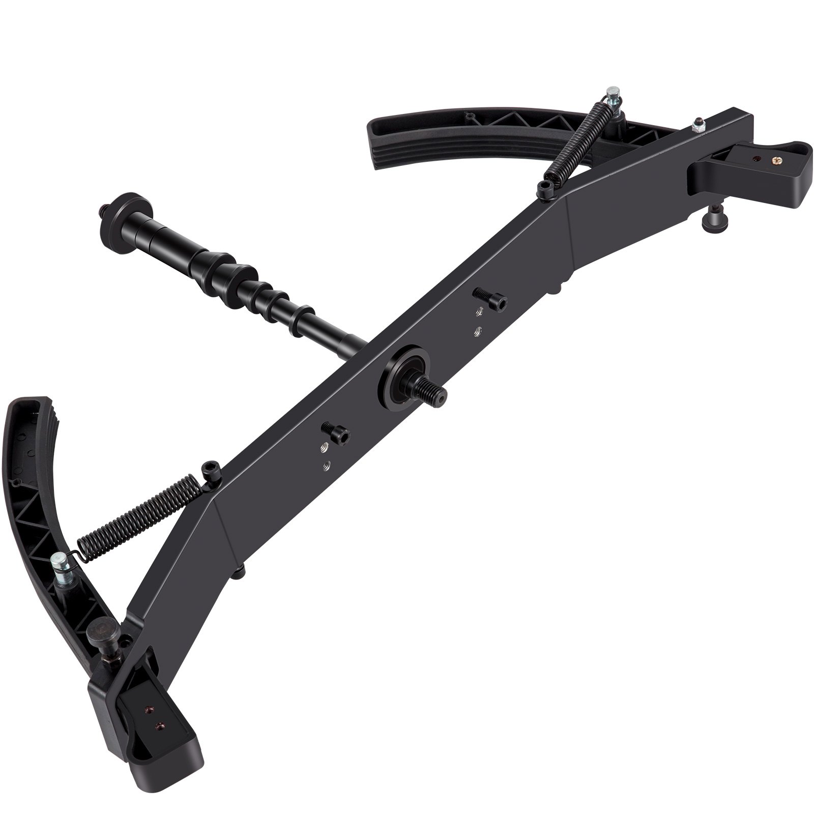 VEVOR Equilibratrice per Ruote da Moto, Dimensioni del Foro 10mm/16mm Adattatore per Equilibratura Moto, Diametro Albero 14mm Adattatore per Ruote, Equilibratrice Professionale per Moto in Acciaio