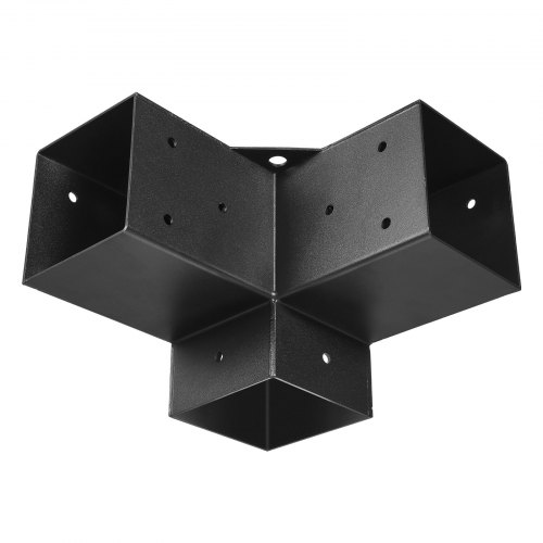 Kit Staffe Per Pergola In Legno 10x10 Cm – Acciaio Zincato, Angolari E Base, Per Gazebo E Tettoie - 2