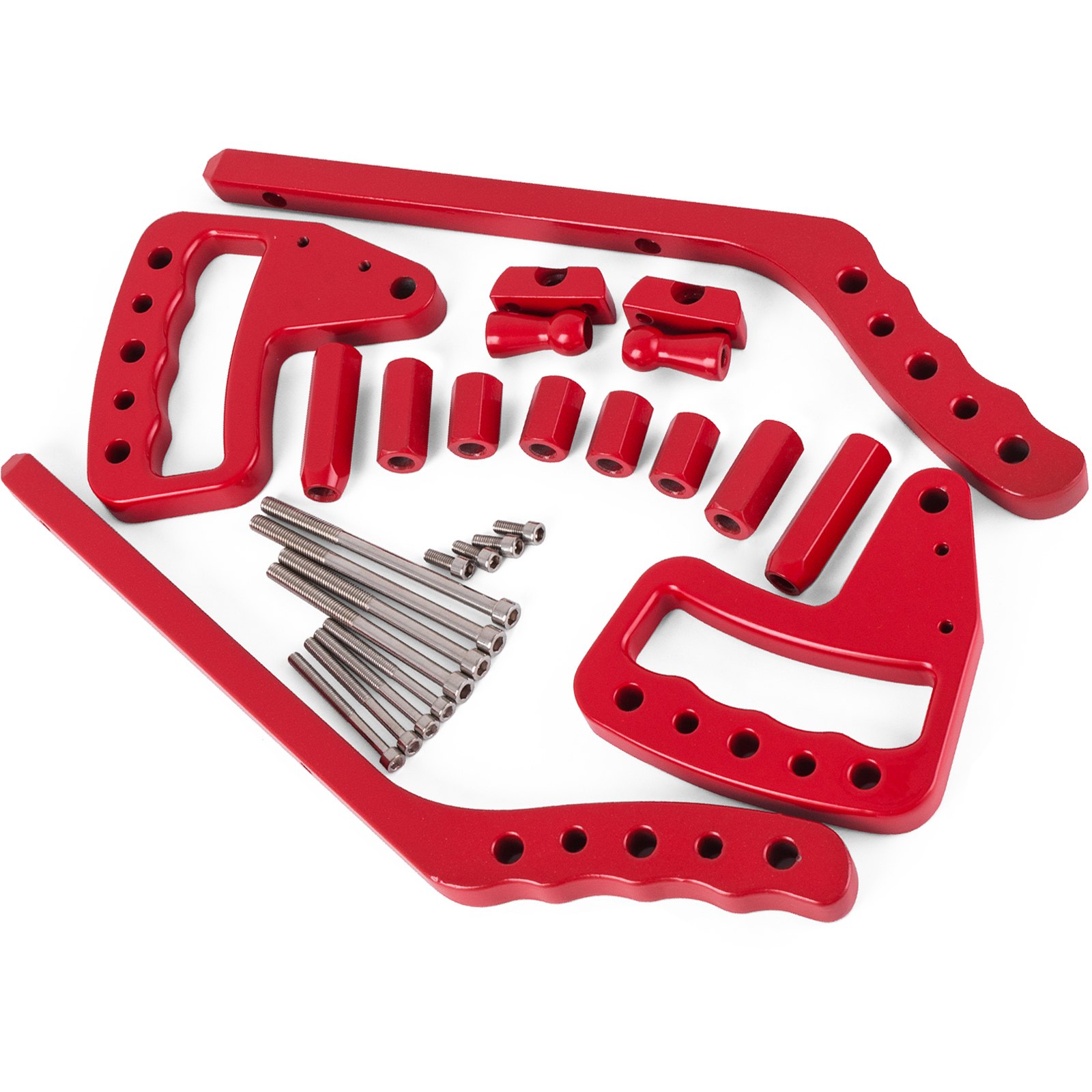 VEVOR Maniglie anteriori posteriori compatibili con Jeep Wrangler JK 2007-2017 Nuovo