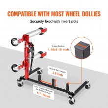 VEVOR Supporto per Carrello per Auto Capacità per 4 Carrelli 796 x 477 x 223 mm