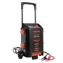 VEVOR Caricabatterie con Ruote 12V/24V 150A Avviatore per Motore dell'Auto Mantenitore di Carica per Batterie Auto, Automatico, con Ruote, Sistema 9 Fasi, Compatibile con Batterie al Piombo e al Litio