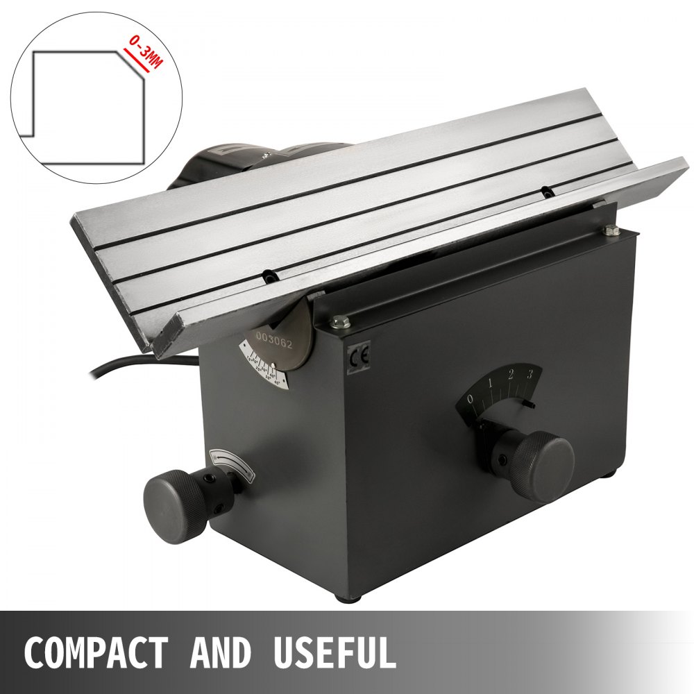 Vevor Smussatrice Sgolatrice 550w Smerigliatrice Da Banco Con 9 Punte In Acciaio