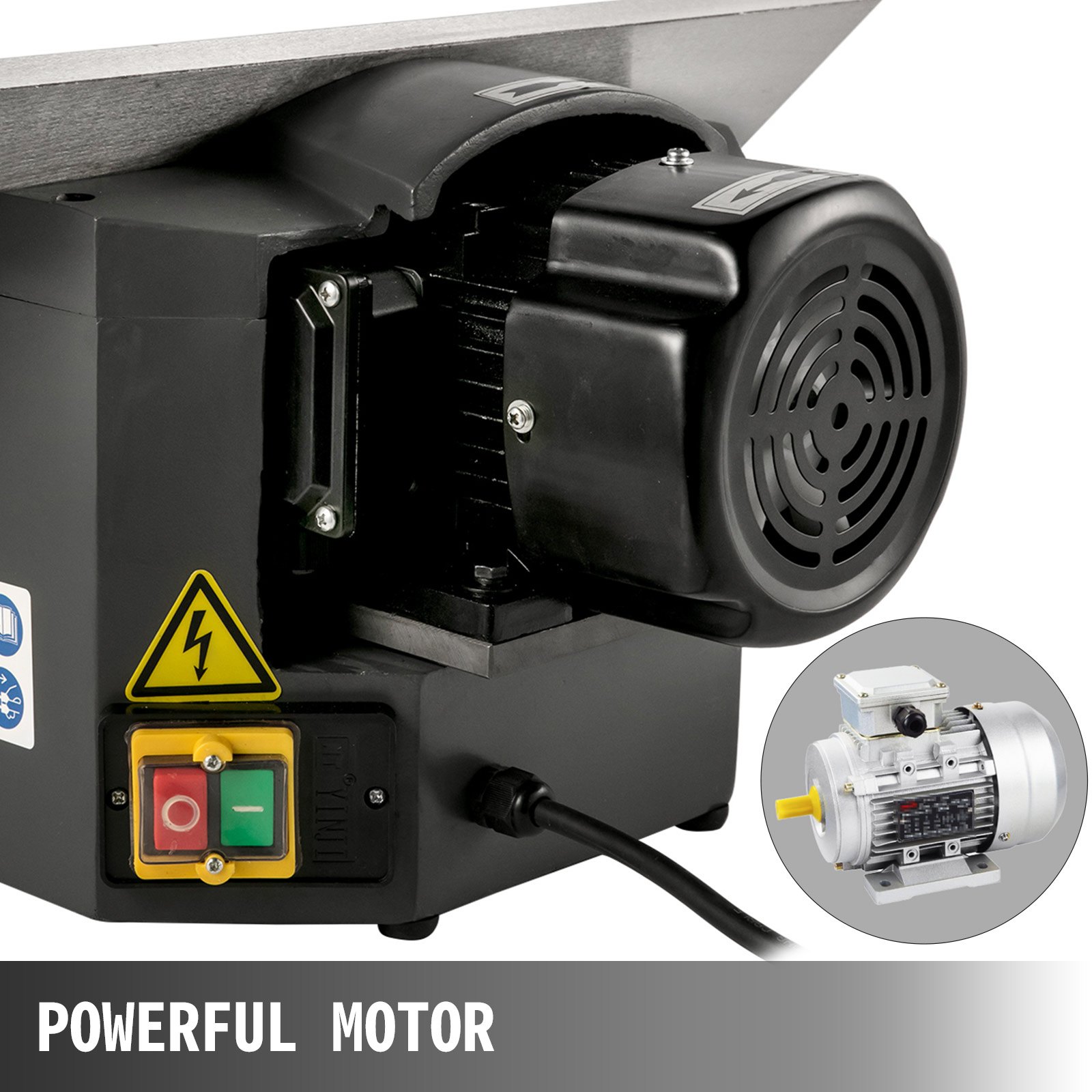 Vevor Smussatrice Sgolatrice 550w Smerigliatrice Da Banco Con 9 Punte In Acciaio