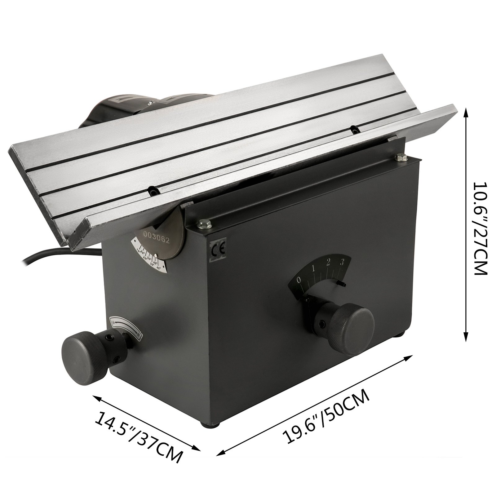 Vevor Smussatrice Sgolatrice 550w Smerigliatrice Da Banco Con 9 Punte In Acciaio