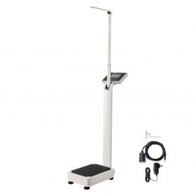 VEVOR Bilancia Digitale Medica Bilancia Professionale Peso Altezza 226,7 kg