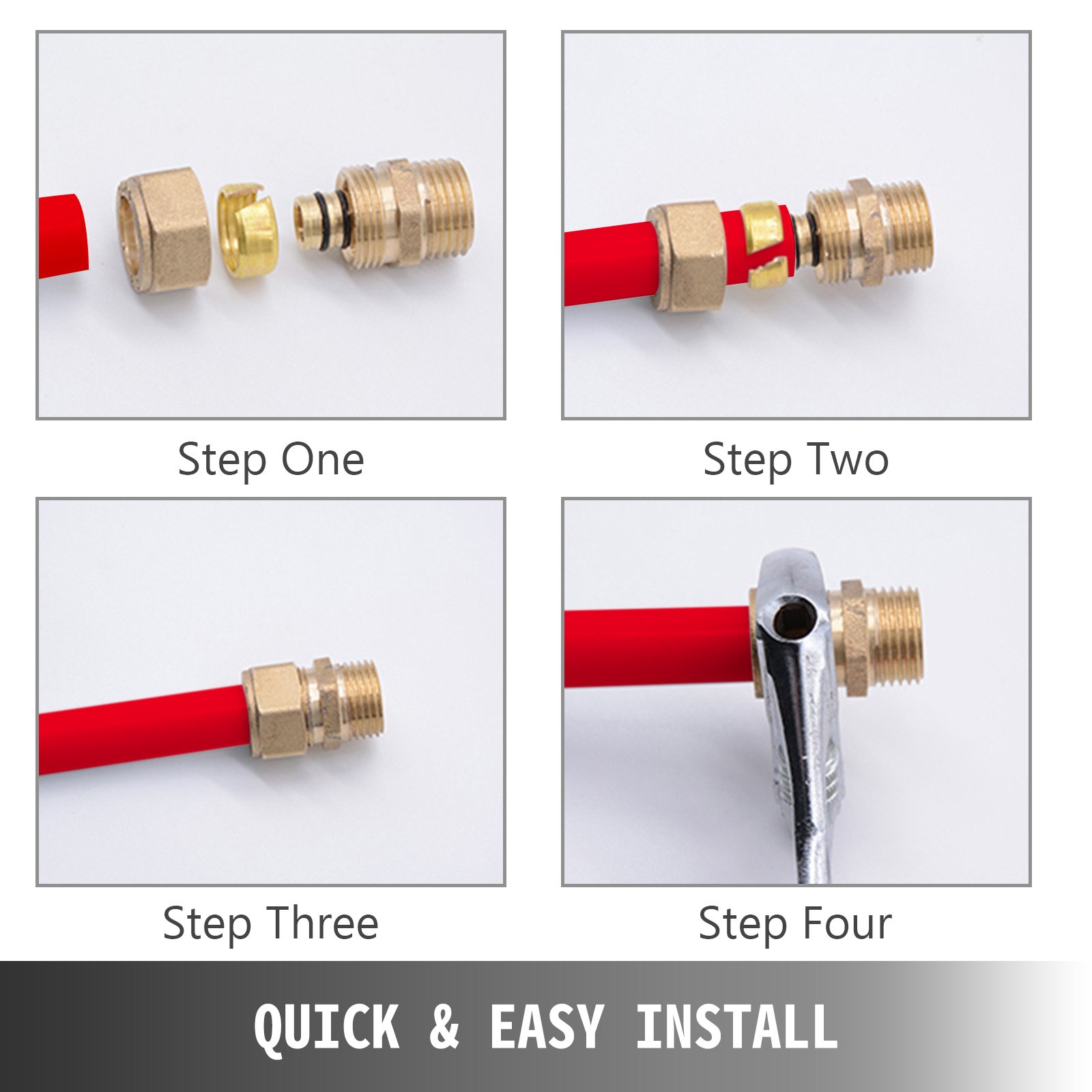 Tubo Multistrato In Alluminio Pex 50m Tubo Per Riscaldamento A Pavimento