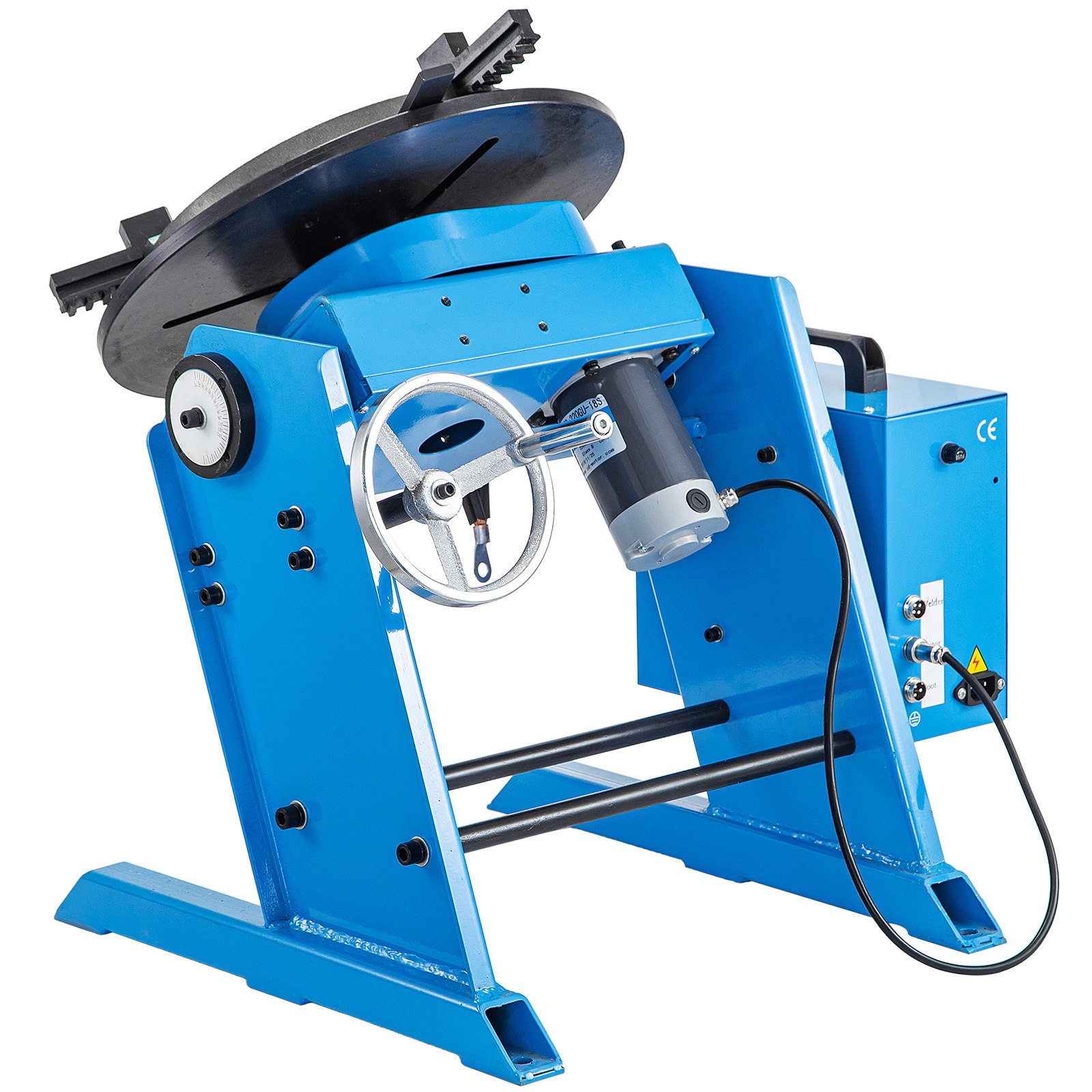 Posizionatore Per Saldatura A Cerchio Con Mandrino 0-90º 100/50 Kg Colore Blue