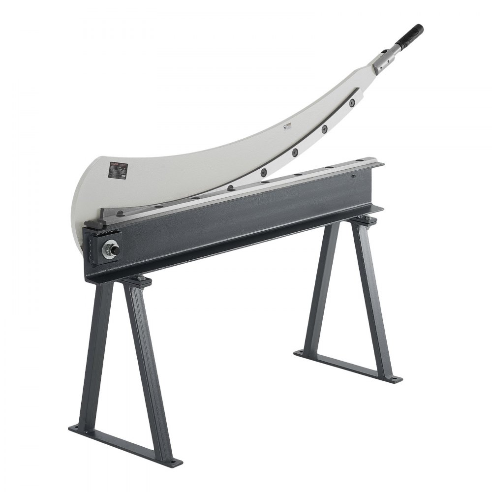 VEVOR Cesoia a Ghigliottina, Taglierina da Banco con Larghezza del Letto di 1000 mm, Cesoia Manuale per la Lavorazione di Lamiere, con Materiale Q235, Alta Precisione, Supporto, per Alluminio