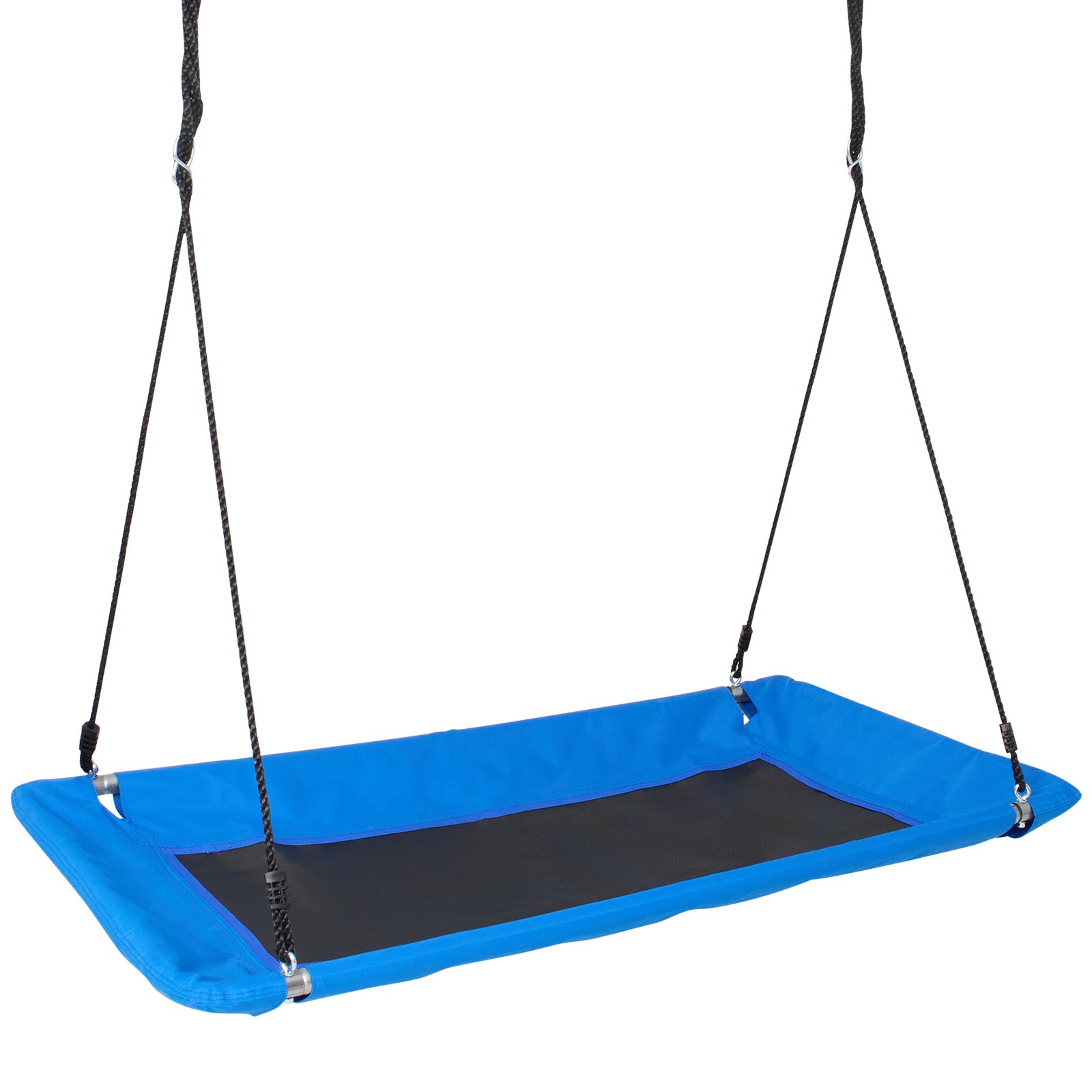 VEVOR Platform Swing, 60-inch Platform Tree Swing for Children and Adults, 700 Pound Weight Capacity Outdoor Swing, Swing Seat Made of 900D Oxford Fabric with 2 Tree Suspension Straps and Adjustable Multi-Strand Ropes