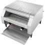VEVOR Tostapane a Nastro Uso Commerciale Tostapane da 450 Fette all'Ora, Tostapane in Acciaio Inox 1770W, Tostiera per Pane 7 Impostazioni di Velocità con Vassoio, Tostapane a Nastro in Acciaio Inox