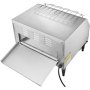 VEVOR Tostapane a Nastro Uso Commerciale Tostapane da 450 Fette all'Ora, Tostapane in Acciaio Inox 1770W, Tostiera per Pane 7 Impostazioni di Velocità con Vassoio, Tostapane a Nastro in Acciaio Inox