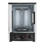 VEVOR Countertop Vertical Rotating Oven 22L Rotisserie Shawarma Machine, 1500W Kebab Grill Roaster with Heat-Resistant Door, Drip Tray, Timer & Temp Control, Kebab Rack with 7 Skewers