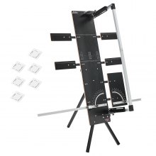 VEVOR Taglierina Elettrica per Polistirolo a Filo Caldo 200 W, Taglierina per Polistirolo Autoportante, con 6 Fili Riscaldanti in Nichel-Cromo, Lunghezza di Taglio max. 1150 mm