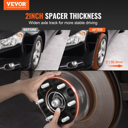 Set 4 Distanziatori Per Altoparlanti Auto 16.5cm In ABS – Adattatori Per Staffa Di Montaggio, Neri