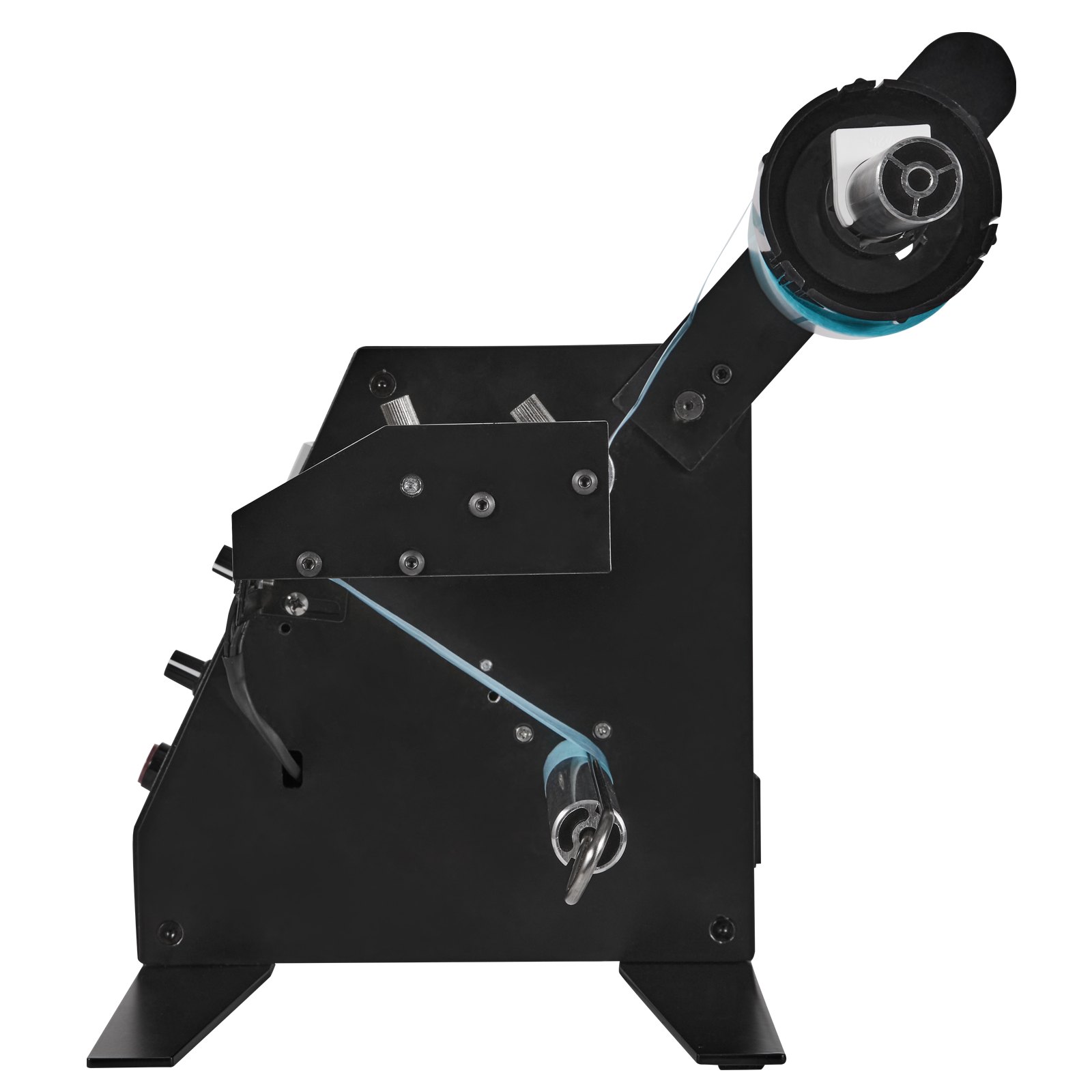 VEVOR Dispenser Automatico di Etichette, Larghezza 15-125 mm, Lunghezza 3-150 mm, Macchinetta Automatico per Etichette, Applicatore di Etichette a Velocità Regolabile, Conteggio Automatico 0-999999