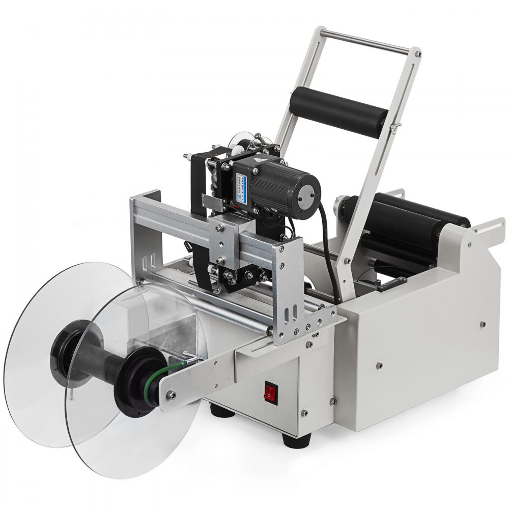LT-50D Semi-auto Bottiglia Rotonda Etichettatrice Etichette Macchina Stampa