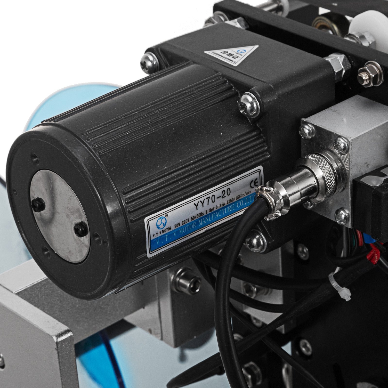 LT-50D Semi-auto Bottiglia Rotonda Etichettatrice Etichette Macchina Stampa