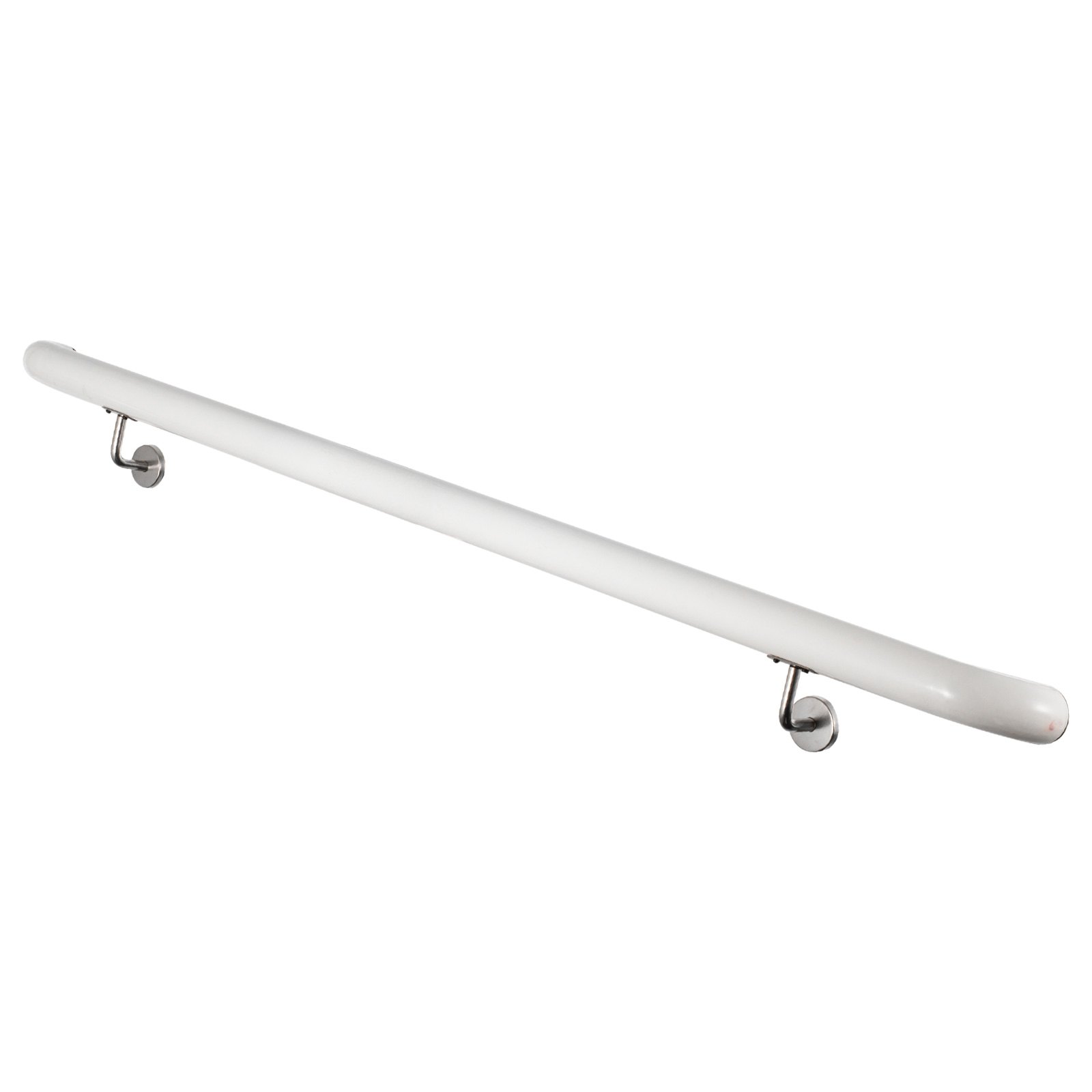 Ringhieraper Scale Corrimano Per Scale In Alluminio Lunghezza 3 Piedi In Bianco