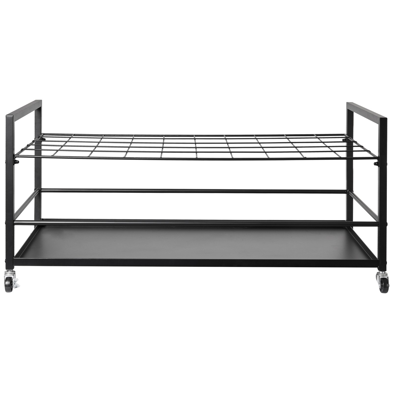 VEVOR Scaffale per progetti con 50 Scomparti, Portaprogetti con Ruote per Piani di Costruzione, Carrello Portaprogetti Mobile in Metallo per Mappa, Manifesto Architettonici, Portarotolo per Ufficio