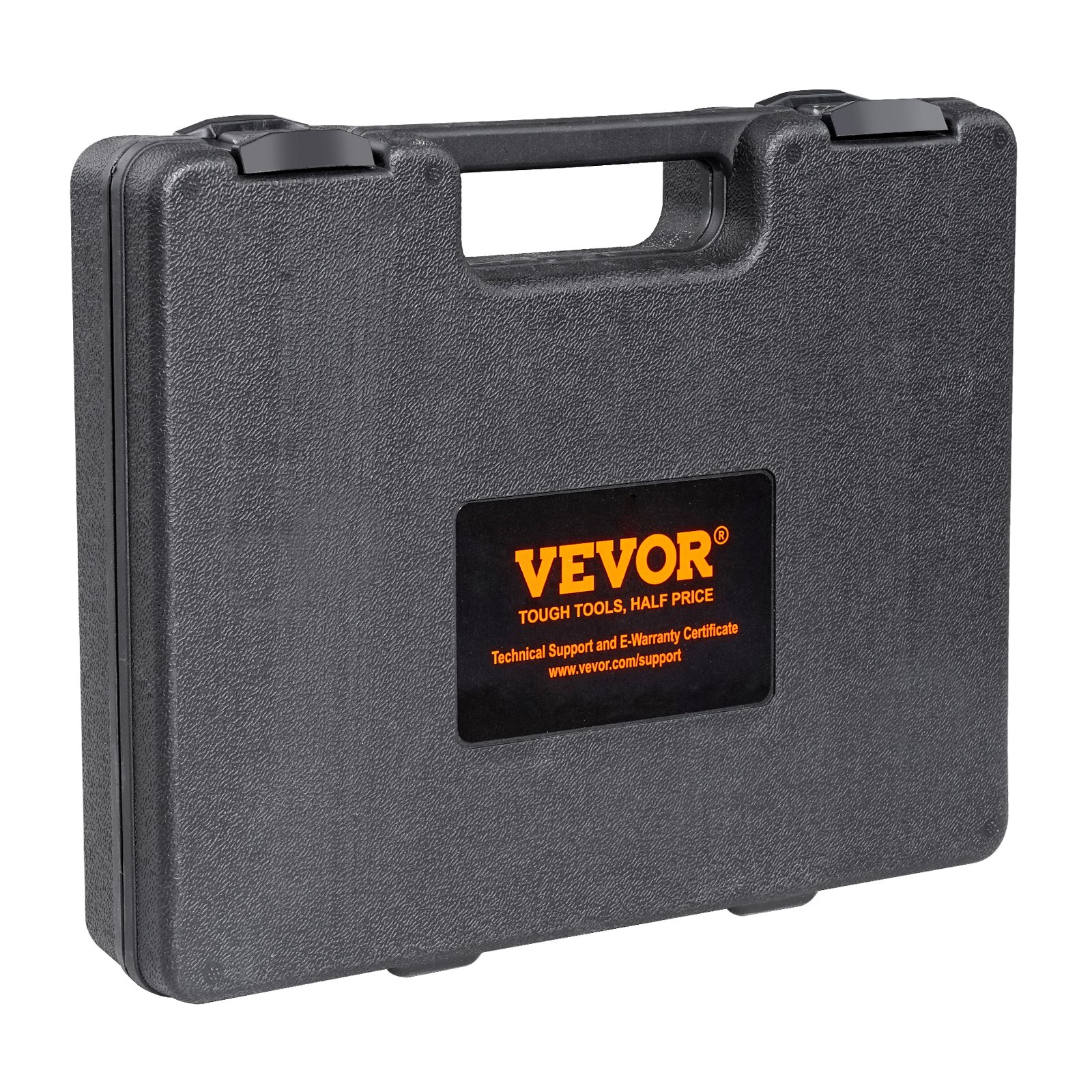 VEVOR Frese per Filettatura UNC UNF, 49 PZ, Strumento di Ripristino della Filettatura Metrica con Maschi, Set di Strumenti di Rifilettatura, Lime per Filettatura per Meccanici, Bricolage, Rosso e Nero