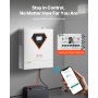 VEVOR Invertitore Solare Ibrido Sistema Fuori Rete 3500W 220/230V con Regolatore WiFi