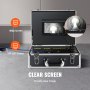VEVOR Kit Telecamera Endoscopio Sonda Pixel 1000TVL Localizzatore per Ispezione di Fognatura Schermo Colorata 7 Pollici Telecamera Ispezione tubi
