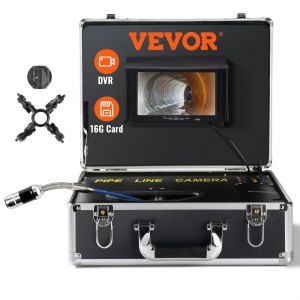Telecamera Ispezione Tubi MAOTEWANG 50M Con Segnale 512Hz E DVR Autolivellante - 4