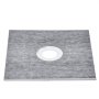 VEVOR shower rim set, 914 x 914 x 22 mm, large shower tray set with 16 cm central drain, lightweight EPS shower installation sets with 2 waterproof sheets, shower tray tilt bars